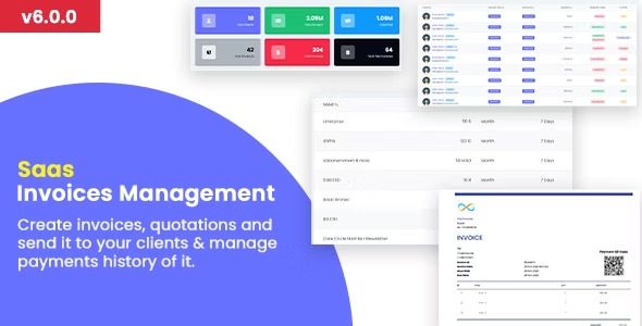 Invoice SaaS管理系统(v7.1.0) - SaaS发票与账单管理/Laravel发票管理系统