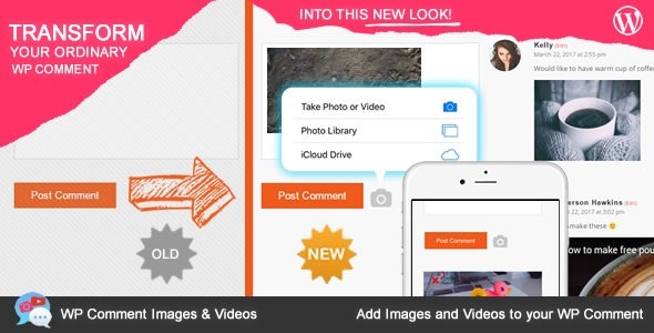 WP Comment Images and Videos v1.4 - WordPress评论图片和视频插件