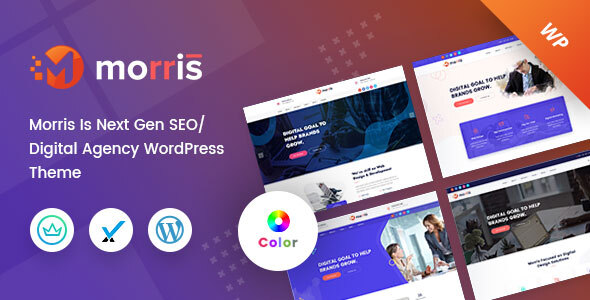 Morris v1.0.3 WordPress主题 - 数字机构专用