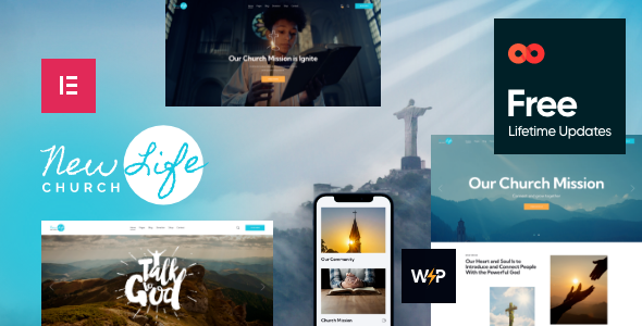 New Life v2.7.0 Church & Religion WordPress Theme - 教堂与宗教WordPress主题
