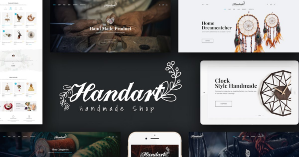 Handart v1.0.7 手工艺术主题 - WooCommerce WordPress主题