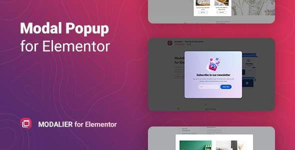Modal Popup Window for Elementor - Modalier v1.0.4 - Elementor弹窗窗口插件