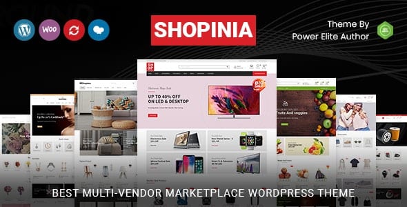 Shopinia v1.0 Multipurpose WooCommerce Theme - 多功能WooCommerce商城主题
