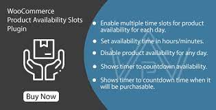 WooCommerce产品可用时段插件 - Product Availability Slots for WooCommerce v5.3.0
