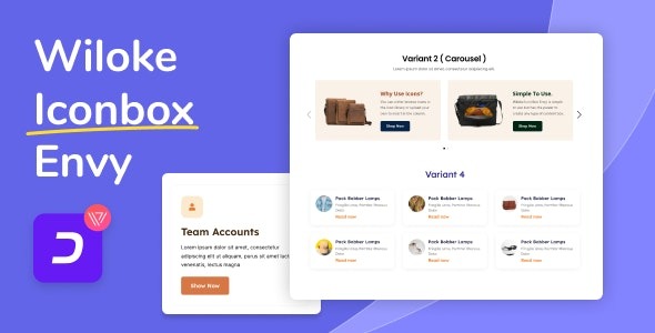 Wiloke Icon Box Envy For Elementor v1.0.17 - Elementor图标盒子增强插件