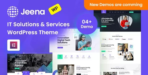 Jeena (v1.0.4) 技术与IT解决方案WordPress主题
