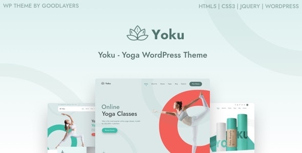 Yoku v1.2.0 Yoga Studio & Ayurveda WordPress - 瑜伽工作室和阿育吠陀WordPress主题