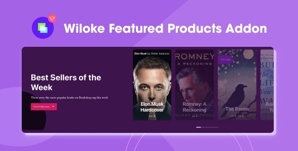 Wiloke Featured Products Elementor v1.0.0 - Elementor特色产品展示插件