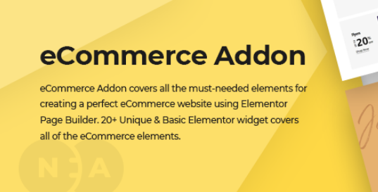 Elementor电商插件 eCommerce Addon for Elementor v1.4 - 增强您的在线商店功能