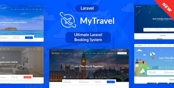 MyTravel v2.4.0 Ultimate Laravel Booking System [Active] - 终极Laravel预订系统