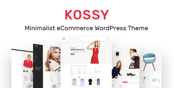 Kossy v1.33 极简电子商务WordPress主题 - 现代设计与高效购物体验