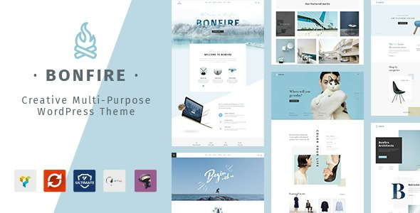 Bonfire (v1.6.8) 创意多功能WordPress主题