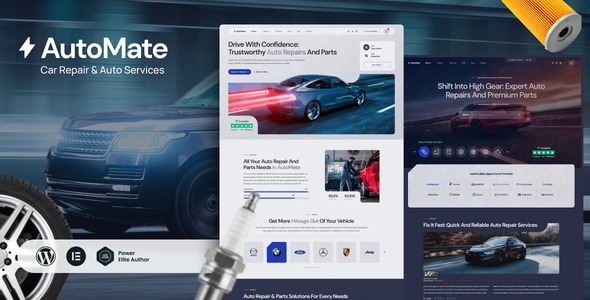 AutoMate v1.0 汽车维修与自动服务WordPress主题