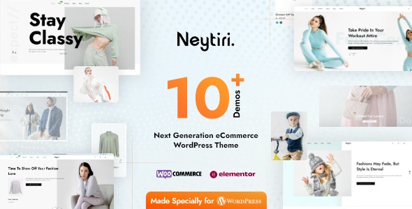 Neytiri v1.0.6 Modern WooCommerce Theme - 现代时尚电商WordPress主题