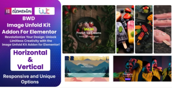 BWD Image Unfold Kit Addon For Elementor (v1.6) - Elementor图片展开工具包插件