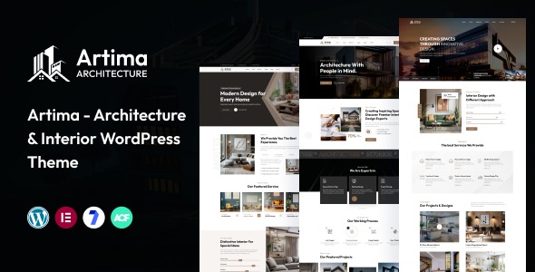 Artima v1.0.3 现代建筑与室内设计WordPress主题