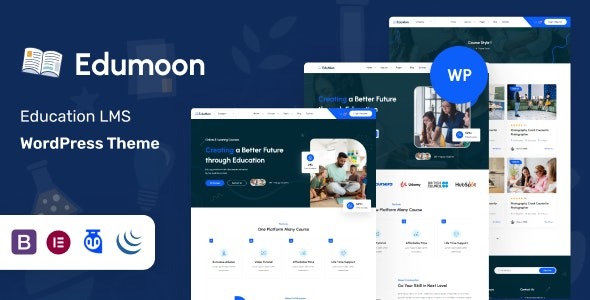 Edumoon (v1.6) 教育学习管理系统WordPress主题