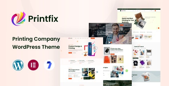Printfix v1.0.5 印刷服务公司WordPress主题