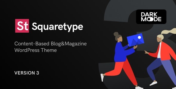 Squaretype (v3.1.0) 现代博客WordPress主题