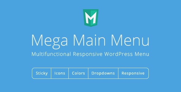 Mega Main Menu (v2.2.4) WordPress菜单插件 - 多功能导航菜单解决方案