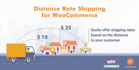 Distance Rate Shipping for WooCommerce v1.3.4 - WooCommerce距离费率运输插件