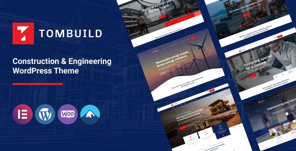 Tombuild (v1.0.8) 建筑与工程WordPress主题