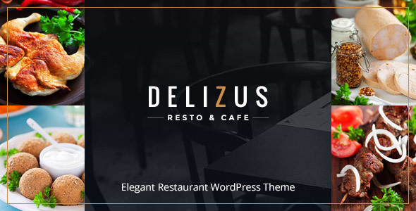 Delizus v1.1.0 餐厅咖啡馆 WordPress 主题 - 美食餐饮网站设计