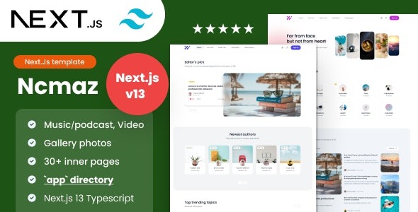 Ncmaz (v2.10.1) NextJs Headless WordPress博客杂志主题