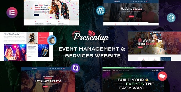 Presentup v5.6 活动策划与庆典管理WordPress主题 - 专业活动组织解决方案