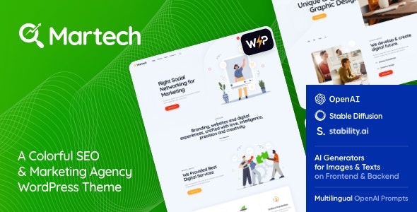 MarTech v1.3.0 营销机构WordPress主题 - 专业数字营销解决方案