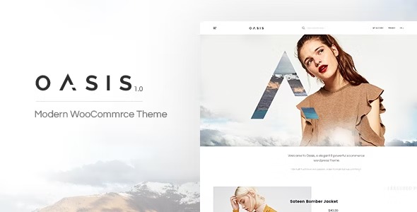Oasis (v1.7.0) 现代WooCommerce主题 - 优雅设计与强大电商功能