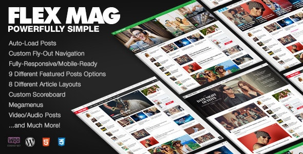 Flex Mag (v3.6.0) 响应式WordPress新闻主题