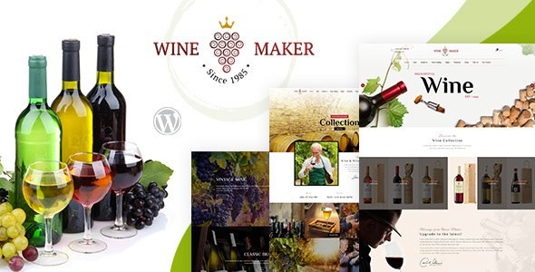 Wine Maker v3.3 Winery WordPress Shop - 多功能葡萄酒网站主题