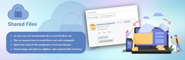 Shared Files PRO v1.7.34 - WordPress文件共享与管理插件