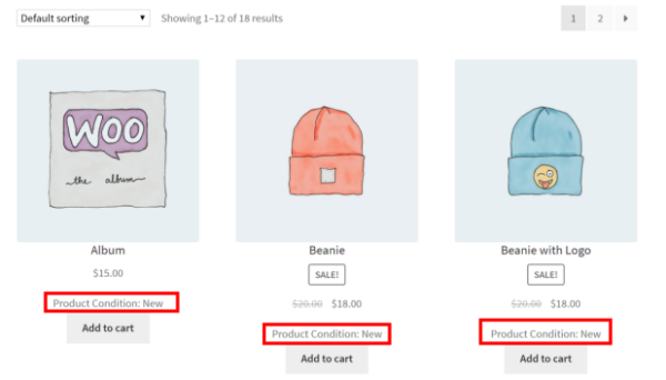 WooCommerce产品状态插件Product Condition for WooCommerce v1.4.5 - 为您的WooCommerce商店添加产品状态选项