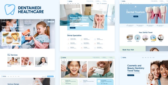 DentaMedi v1.1 牙医与牙科诊所WordPress主题 - 专业牙科网站设计