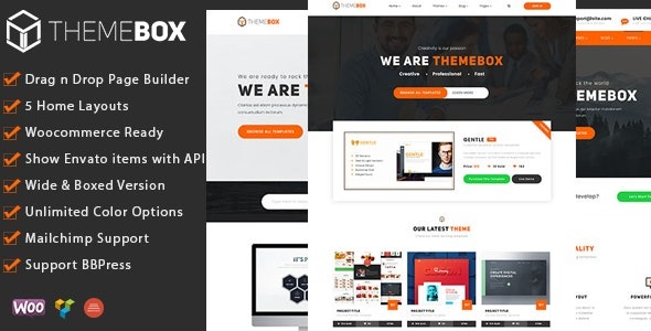 Themebox (v1.4.2) 数字产品电子商务WordPress主题