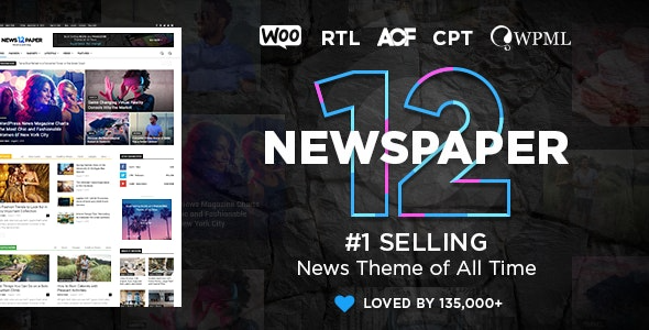 Newspaper (v12.7.1) - 新闻与WooCommerce WordPress主题