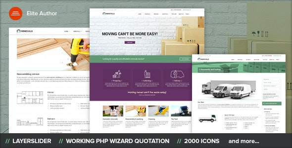 REMOVALS v1.0 搬家运输WordPress主题