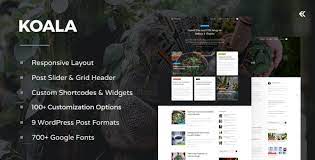 Koala v4.1.1 响应式WordPress博客主题
