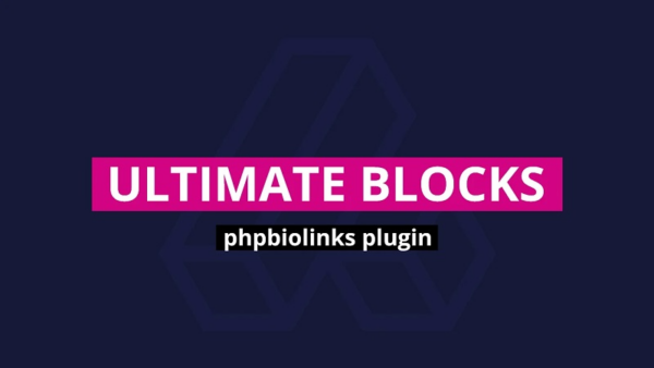 19 Ultimate Blocks Pack v4.0 66biolinks by AltumCode - 终极区块包与生物链接工具