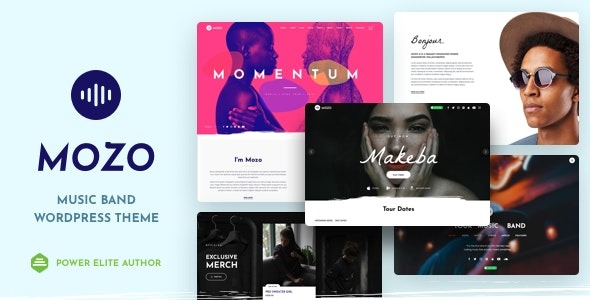 Mozo v13.1 Music WordPress Theme - 音乐乐队WordPress主题