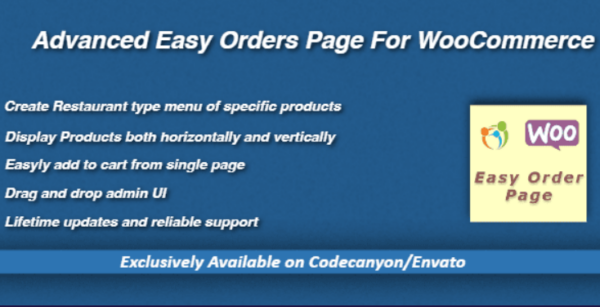 WooCommerce Advanced Easy Orders Page v1.0.0 [By WooMatrix] - WooCommerce高级简易订单页面插件