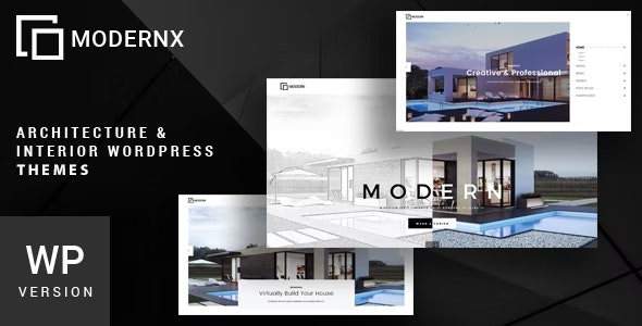 Modernx v1.0 建筑与室内设计WordPress主题