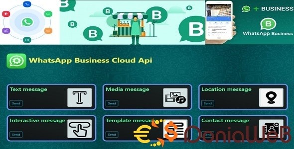 WhatsApp Cloud Business API integration .Net Core (with use example) v1.0 - .Net Core WhatsApp云商务API集成（含使用示例）v1.0
