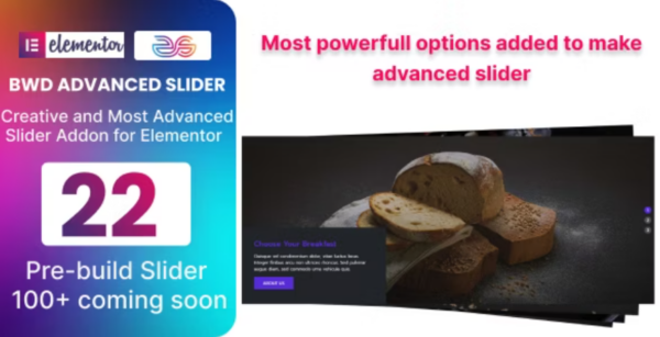 Advanced Effective Slider For Elementor v1.0 - Elementor高级滑块插件