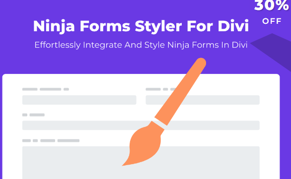 Ninja Forms Styler For Divi v1.0.4 [Wp Zone] - Divi的Ninja Forms样式定制模块