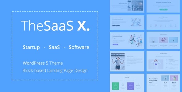 TheSaaS X v1.1.5 响应式SaaS、初创企业及商业主题