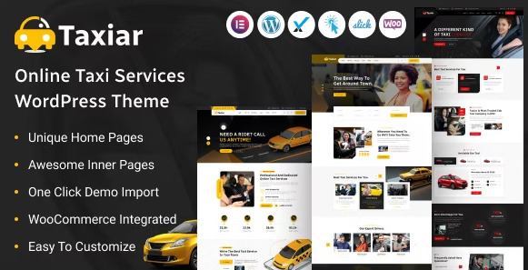 Taxiar v1.0.0 在线出租车服务WordPress主题