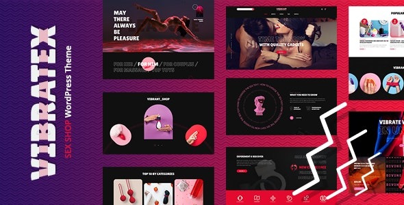 Vibratex v1.0.1 成人玩具商店WordPress主题 - 专为成人用品店设计的响应式主题